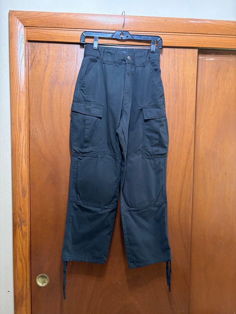 5.11 Tactical Cargo Pants Women's Small Short Black Knee Pad Ripstop Utility